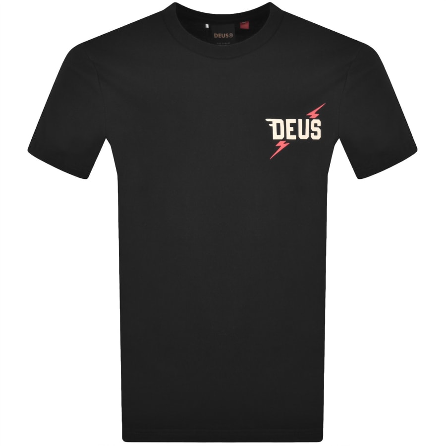 Image number 2 for Deus Ex Machina Global Spark T Shirt Black