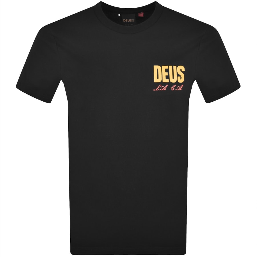 Image number 2 for Deus Ex Machina Cutaway T Shirt Black