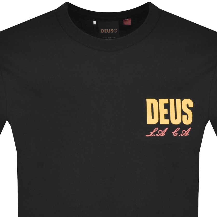 Image number 3 for Deus Ex Machina Cutaway T Shirt Black