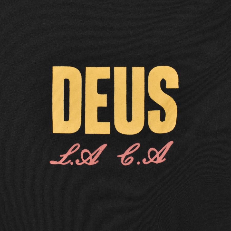 Image number 4 for Deus Ex Machina Cutaway T Shirt Black