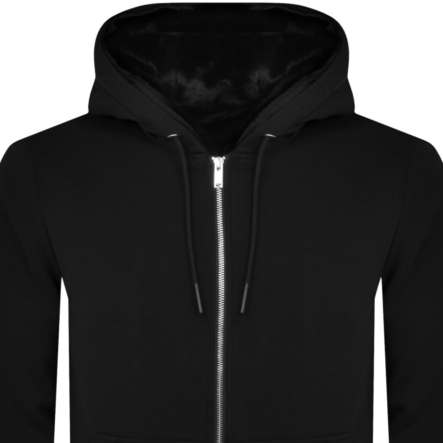 Image number 2 for Moose Knuckles Classic Bunny Hoodie Black