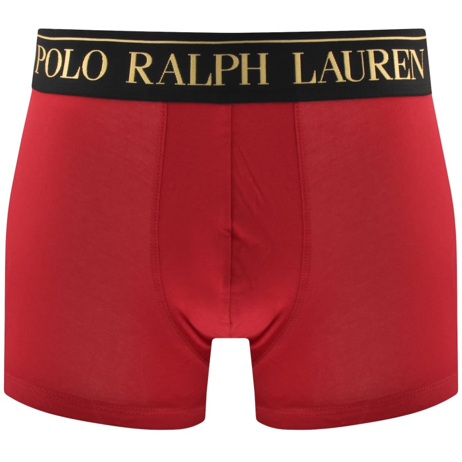 Image number 2 for Ralph Lauren Underwear 2 Pack Trunks Black