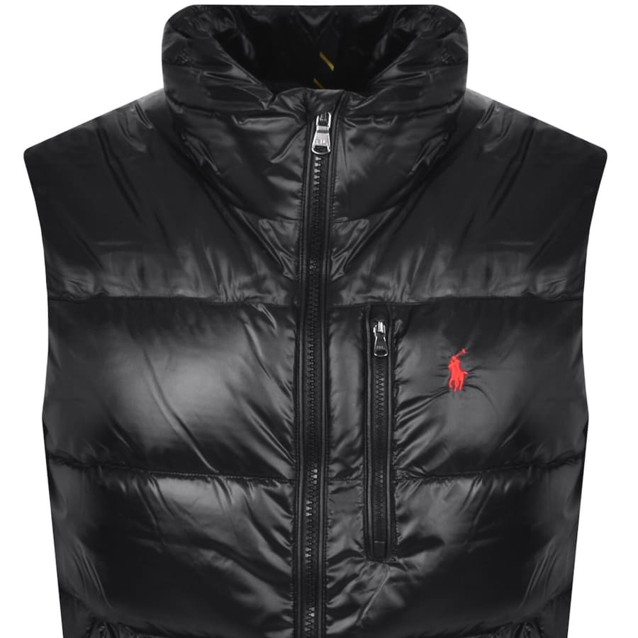 Image number 2 for Ralph Lauren Full Zip Gilet Black