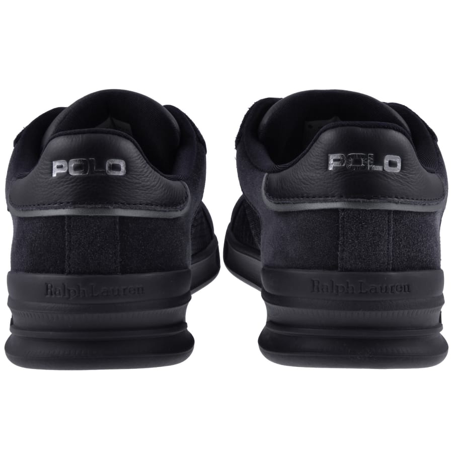 Image number 2 for Ralph Lauren Polo Low Top Trainers Navy