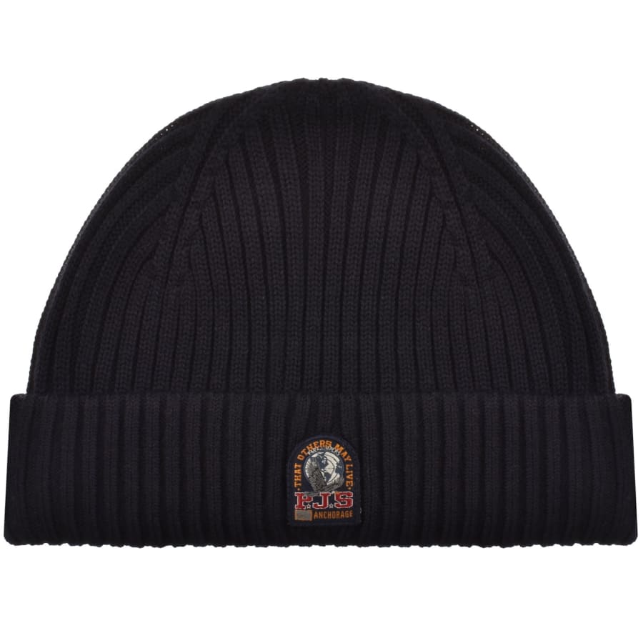 Image number 1 for Parajumpers Matio Beanie Hat Navy