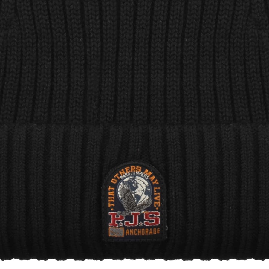 Image number 3 for Parajumpers Matio Beanie Hat Black