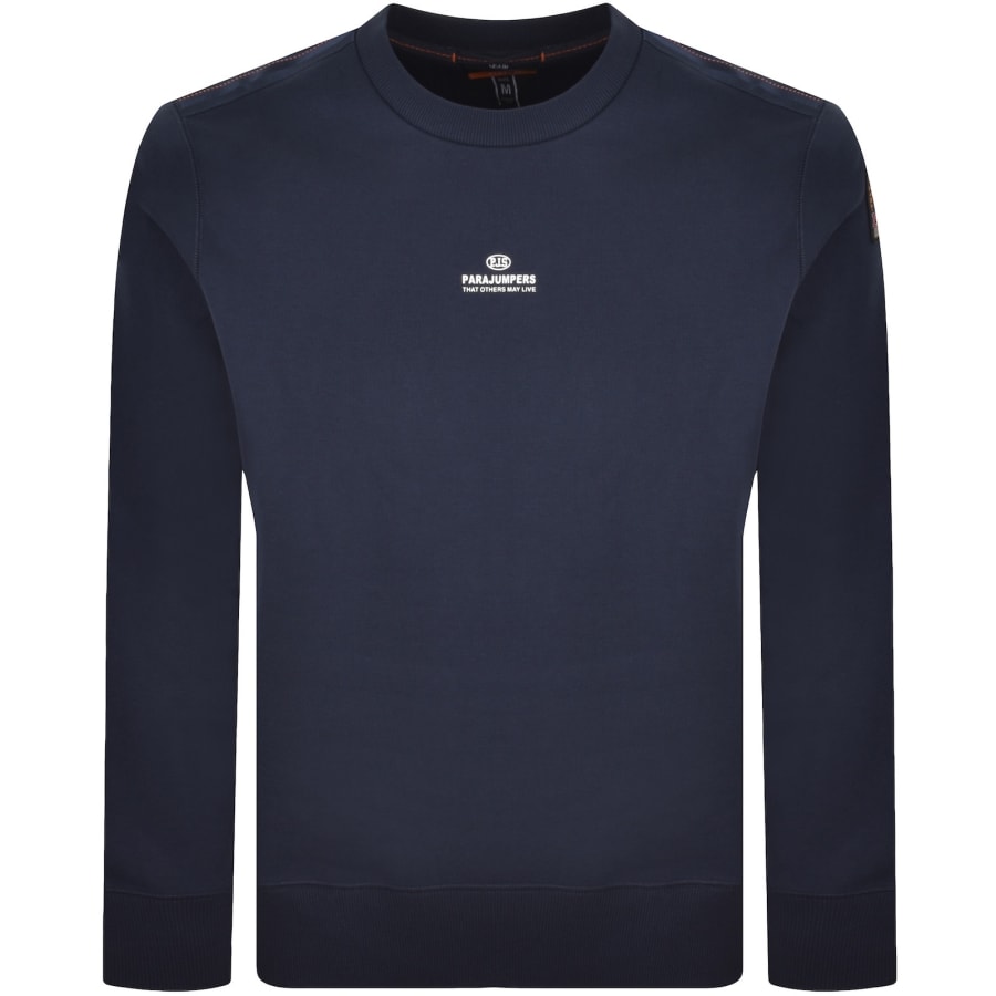 Image number 2 for Parajumpers Fergus Sweatshirt Navy