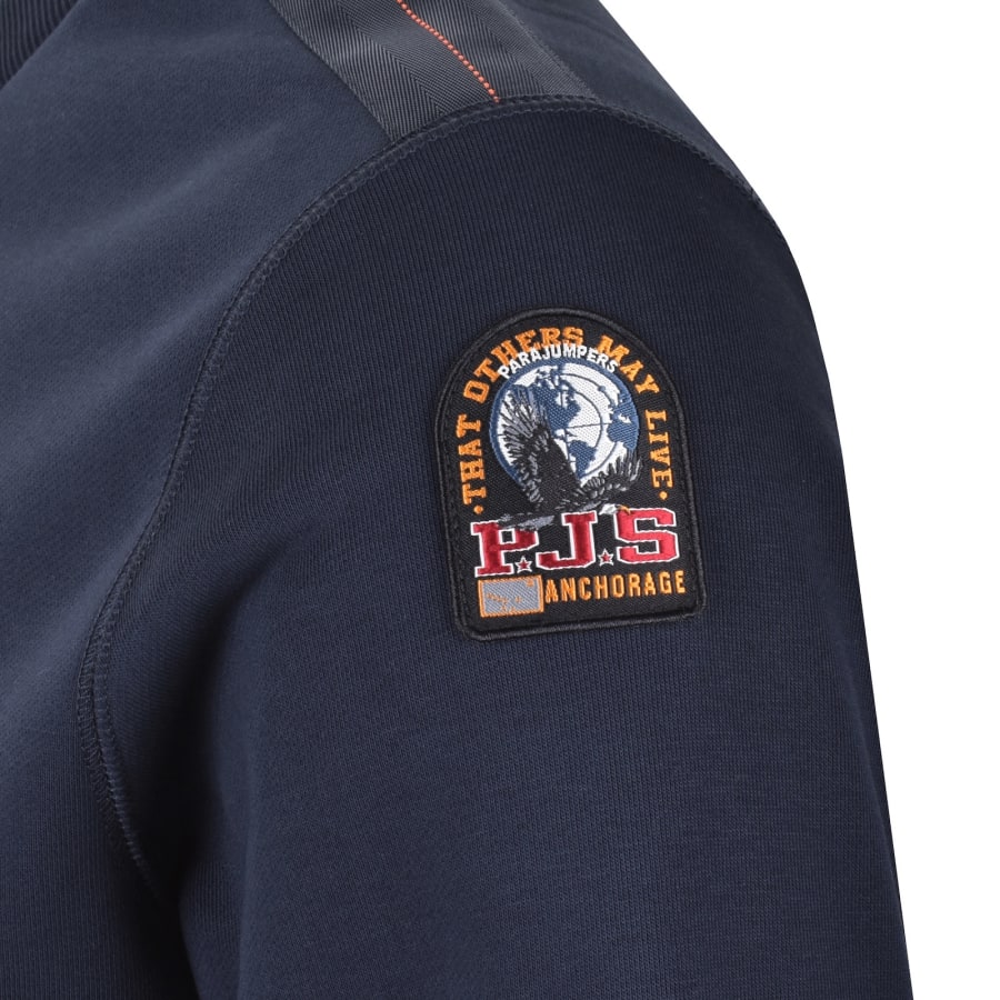 Image number 3 for Parajumpers Fergus Sweatshirt Navy