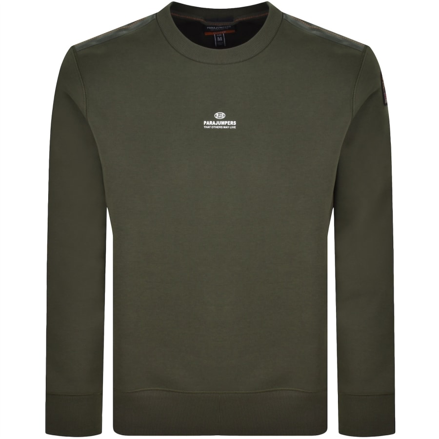 Image number 2 for Parajumpers Fergus Sweatshirt Green