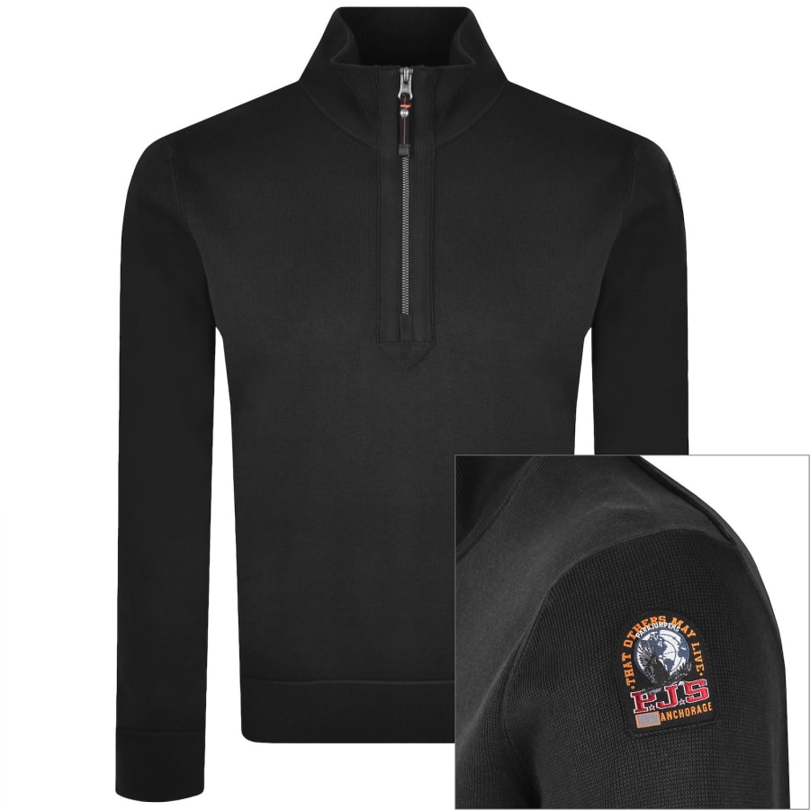 Image number 1 for Parajumpers Basic Scoe Sweatshirt Black