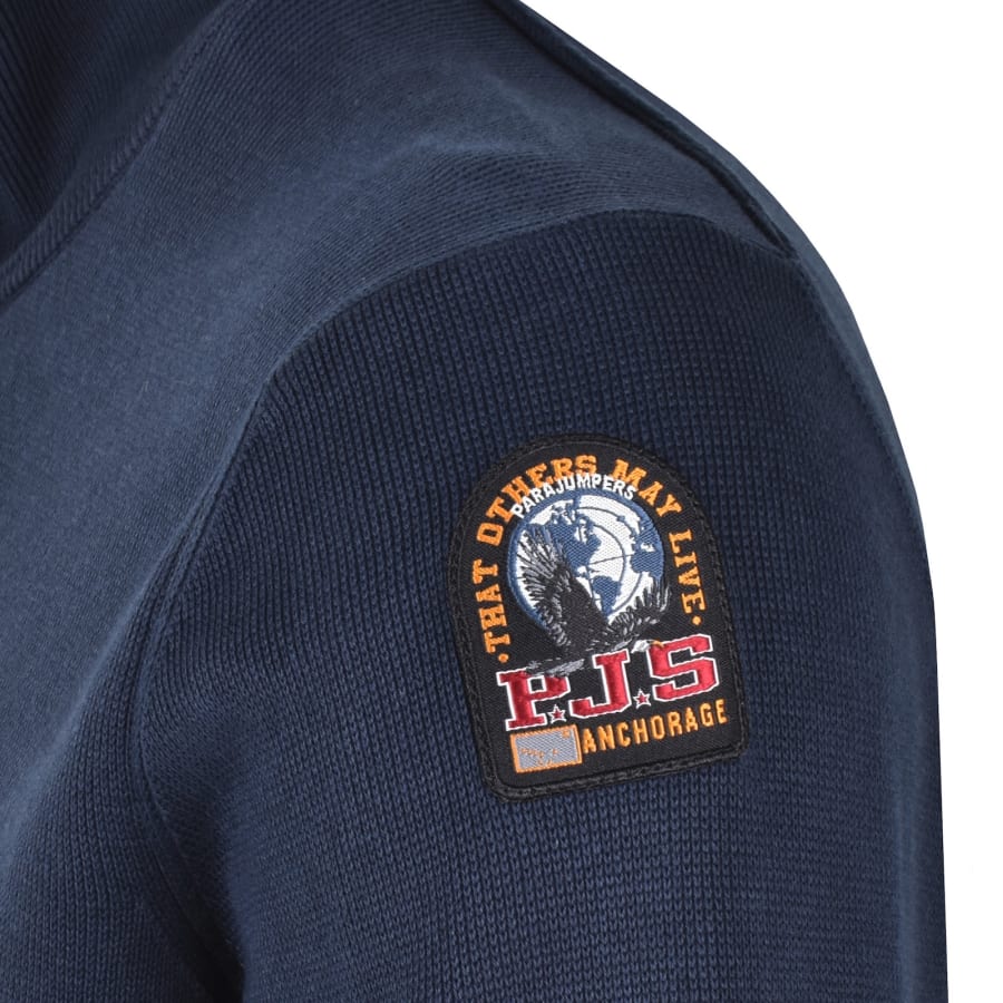 Image number 4 for Parajumpers Basic Scoe Sweatshirt Navy