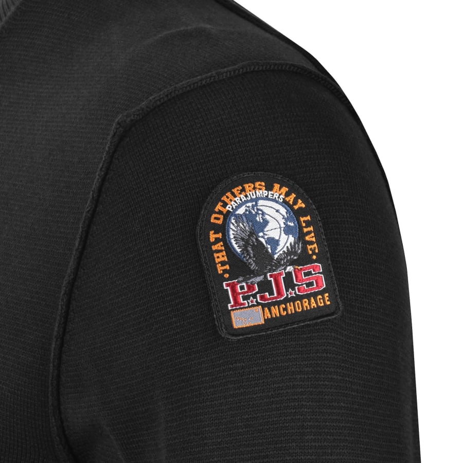Image number 4 for Parajumpers Basic Braw Sweatshirt Black