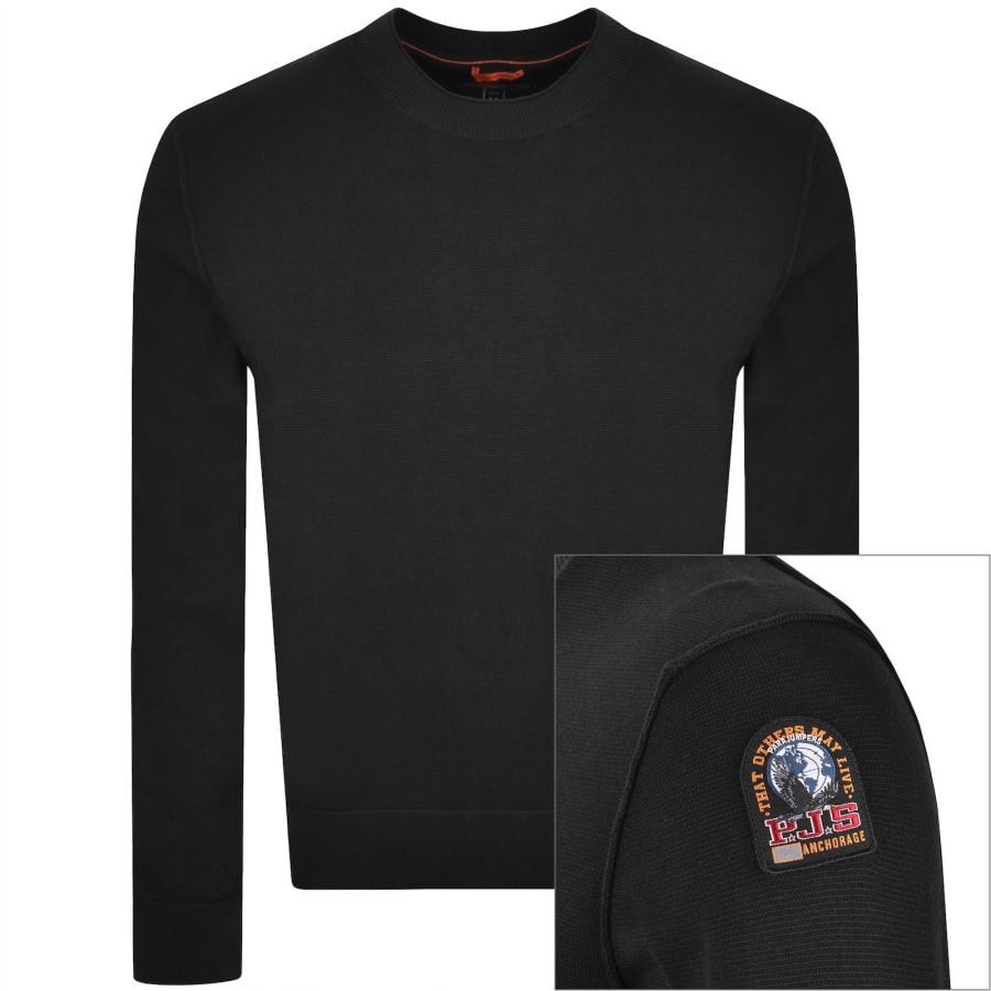 Image number 1 for Parajumpers Basic Braw Sweatshirt Black
