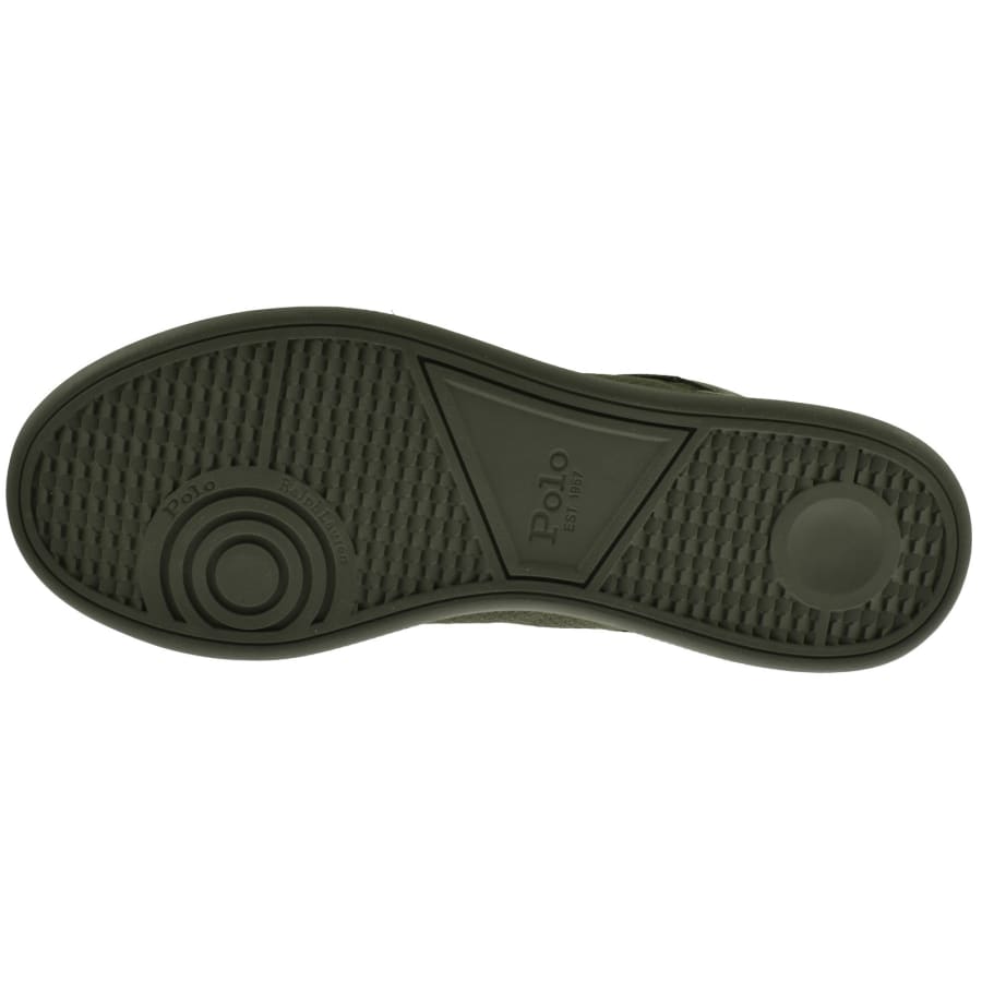 Image number 5 for Ralph Lauren Polo Low Top Trainers Green