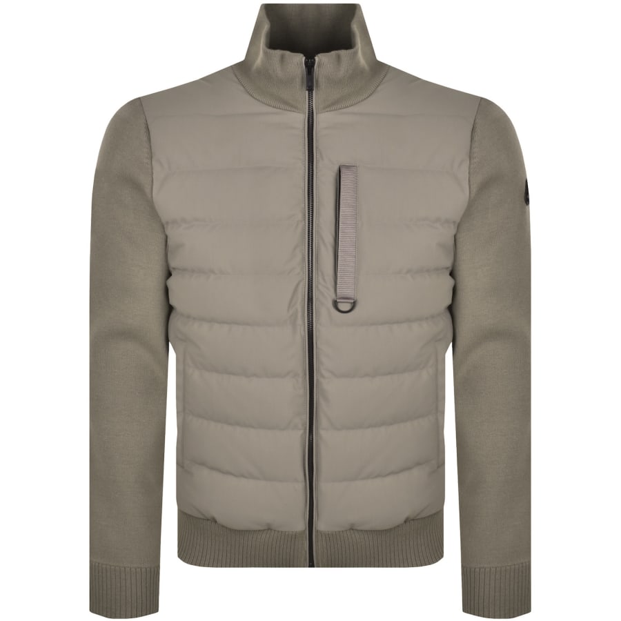 Image number 2 for Moose Knuckles Kamet Hybrid Jacket Brown