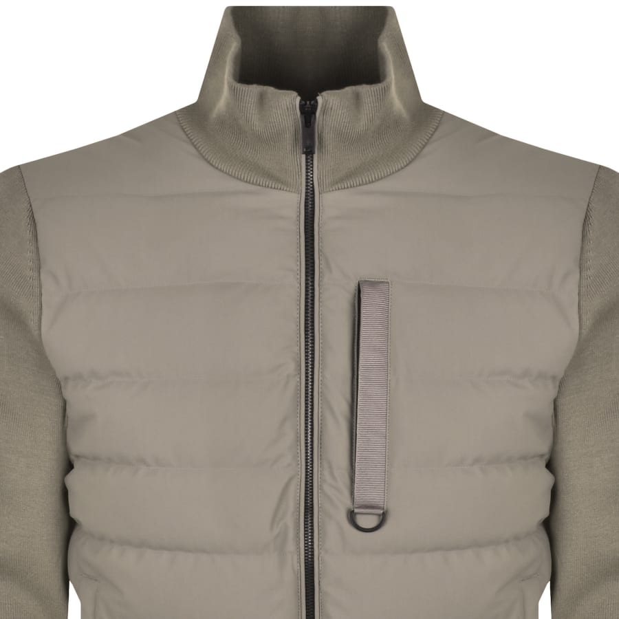 Image number 3 for Moose Knuckles Kamet Hybrid Jacket Brown