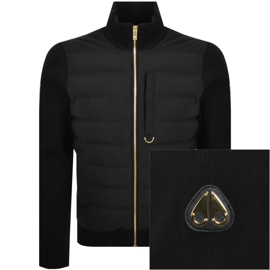 Image number 1 for Moose Knuckles Kamet Hybrid Jacket Black