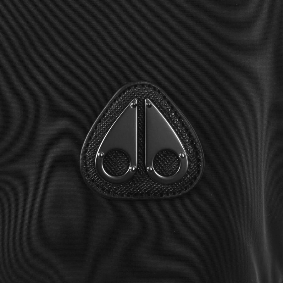 Image number 3 for Moose Knuckles Glenvale Knit Hybrid Jacket Black