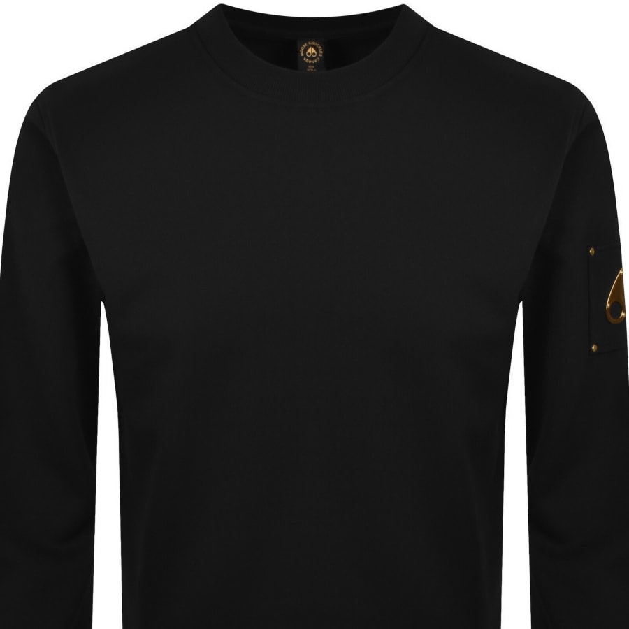 Image number 3 for Moose Knuckles Hartsfield Sweatshirt Black