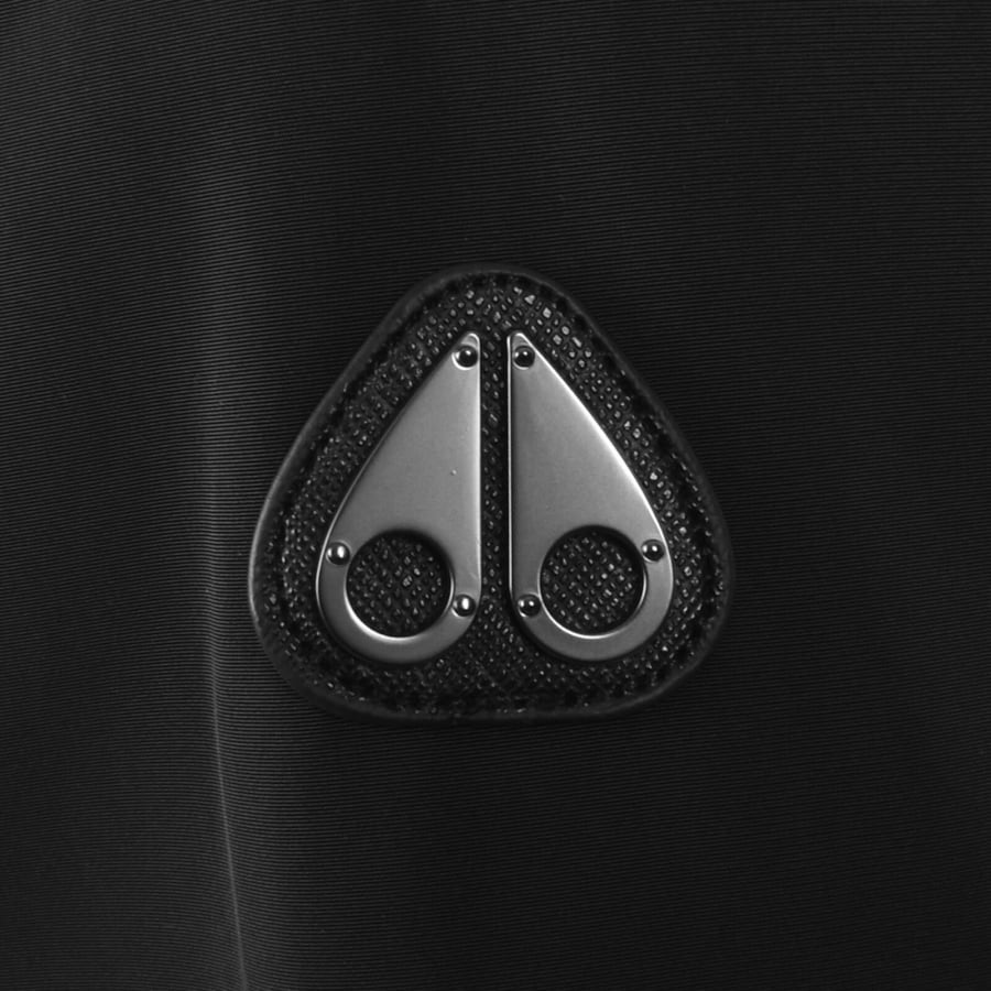 Image number 3 for Moose Knuckles Magnus Knit Hybrid Jacket Black
