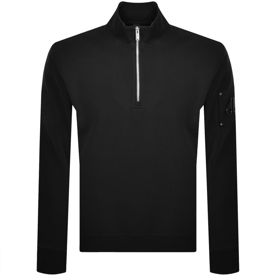 Image number 2 for Moose Knuckles Hartsfield QZ Sweatshirt Black