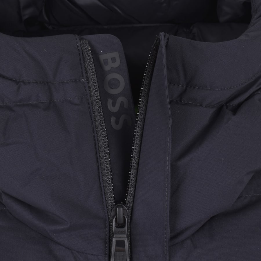 Image number 5 for BOSS Riplite Down Jacket Navy