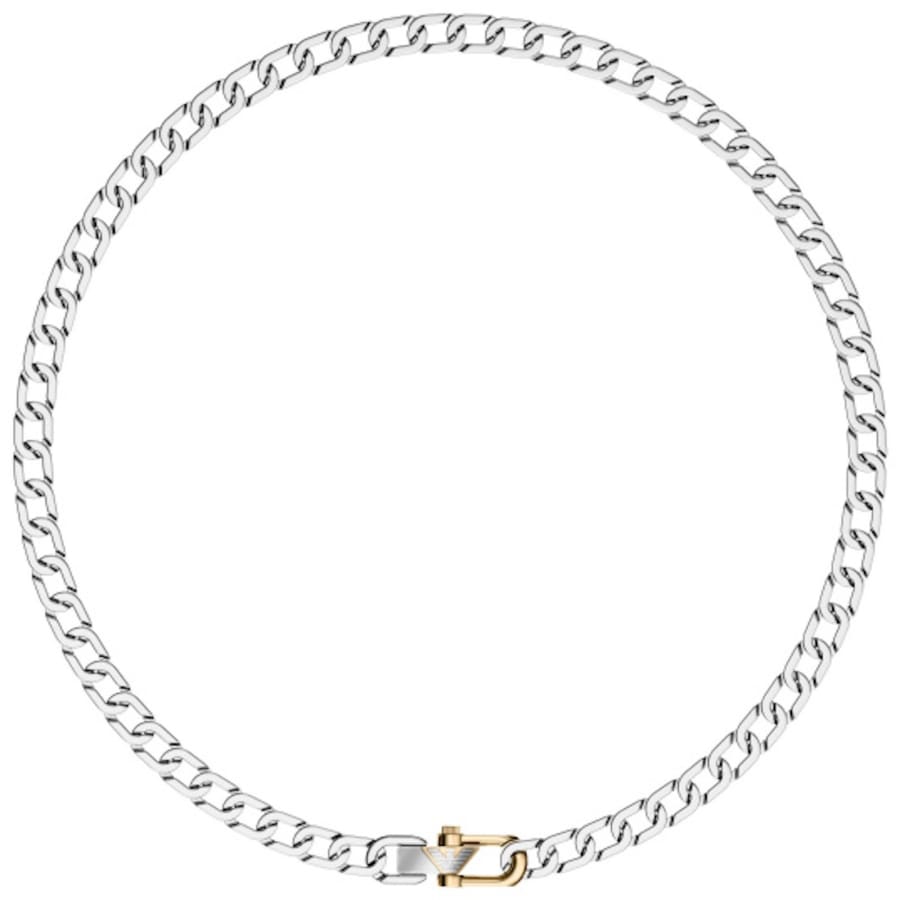 Image number 1 for Emporio Armani Stainless Steel Necklace Silver