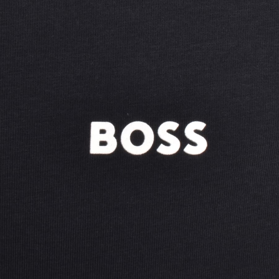 Image number 3 for BOSS Long Sleeved T Shirt Navy