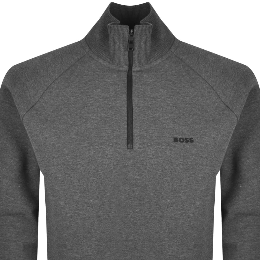 Image number 2 for BOSS Sweatshirt Charcoal Grey