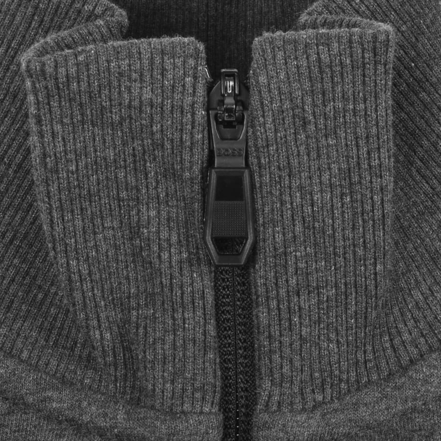 Image number 4 for BOSS Sweatshirt Charcoal Grey