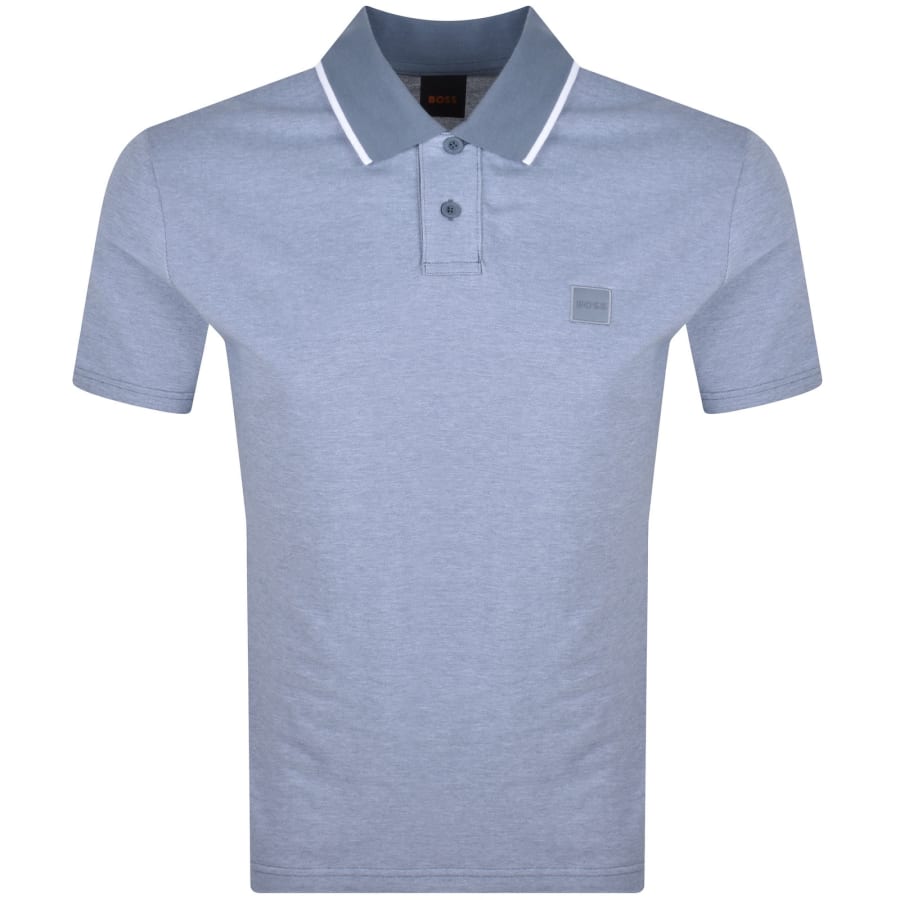 Image number 1 for BOSS Passerford Polo T Shirt Blue