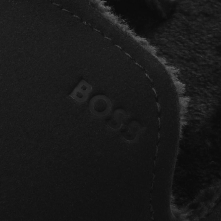 Image number 4 for BOSS Home Slippers Black