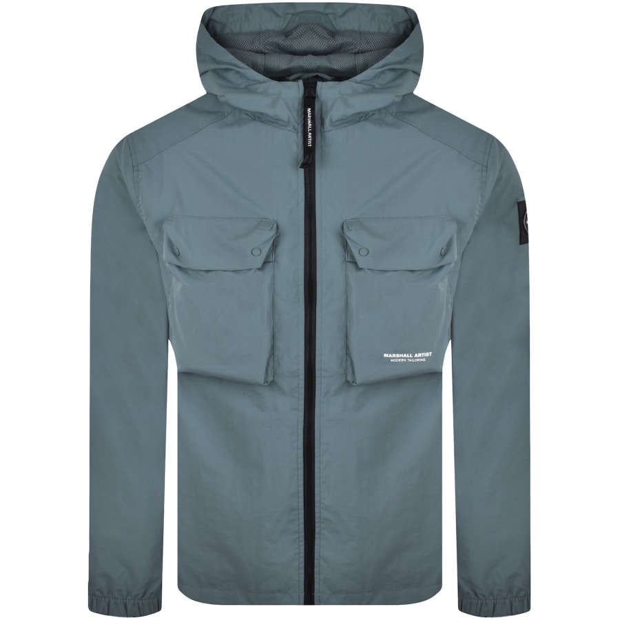 Image number 2 for Marshall Artist Centro Overshirt Grey