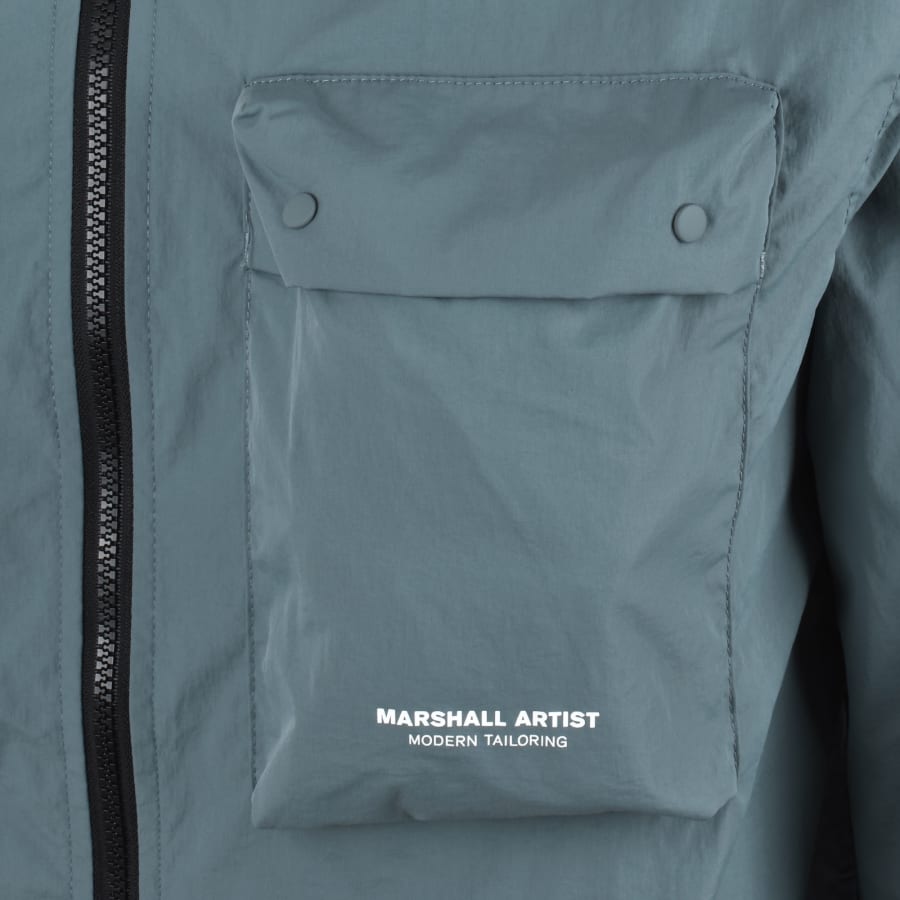 Image number 3 for Marshall Artist Centro Overshirt Grey