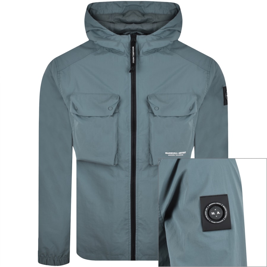 Image number 1 for Marshall Artist Centro Overshirt Grey