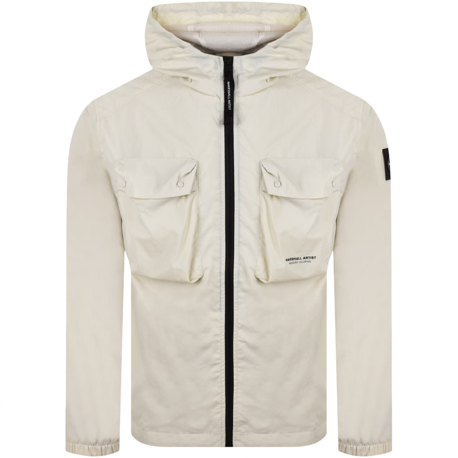 Image number 2 for Marshall Artist Centro Overshirt Cream