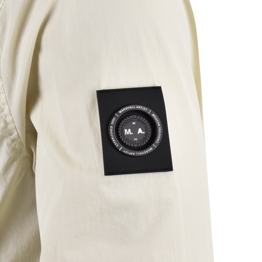 Image number 4 for Marshall Artist Centro Overshirt Cream