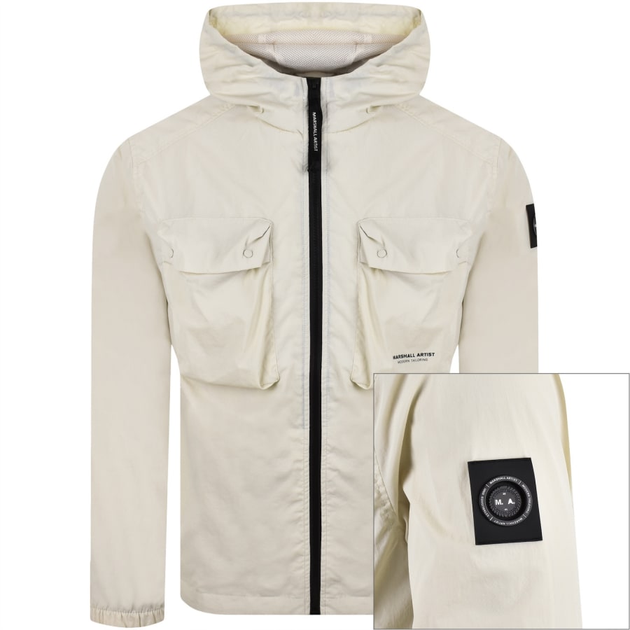 Image number 1 for Marshall Artist Centro Overshirt Cream