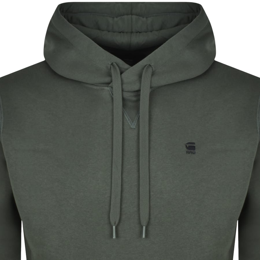 Image number 2 for G-Star Premium Core Hoodie Green
