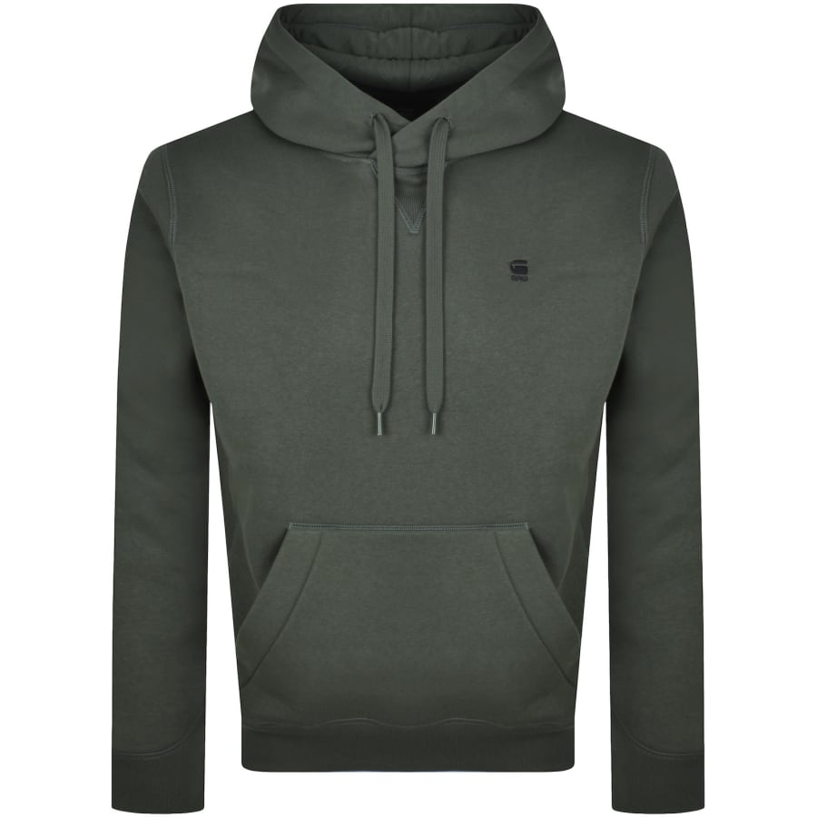 Image number 1 for G-Star Premium Core Hoodie Green