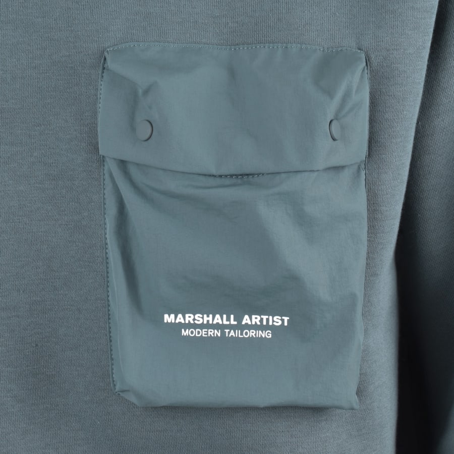 Image number 4 for Marshall Artist Centro Sweatshirt Grey