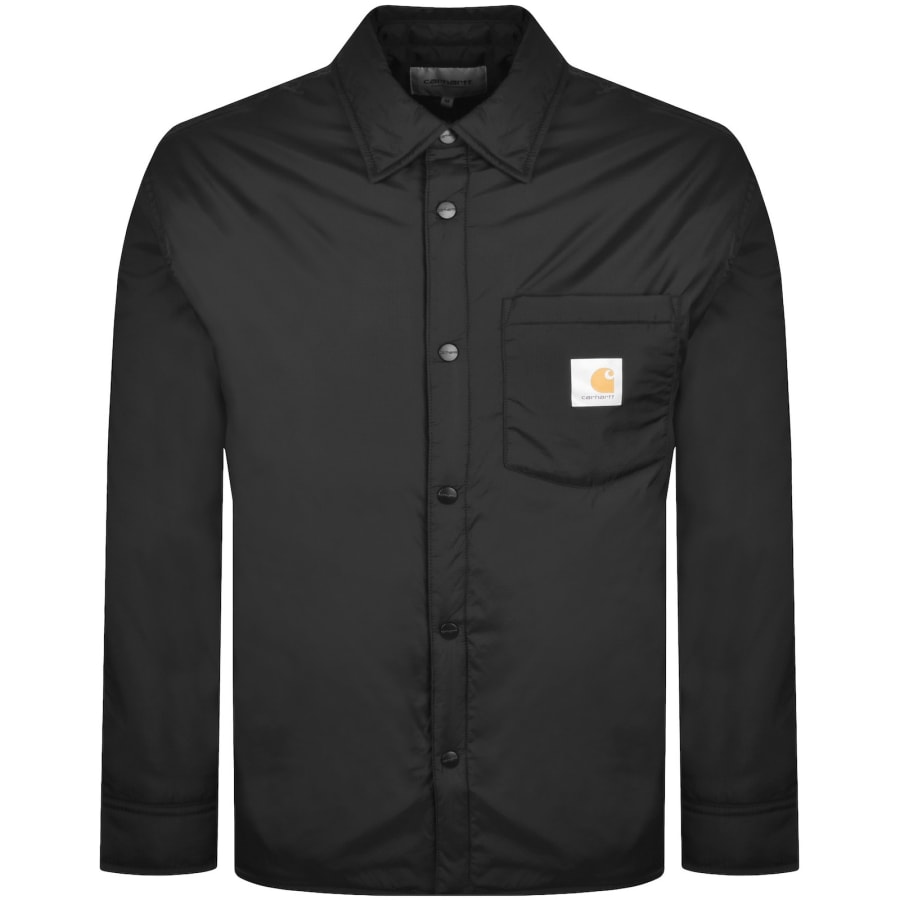Image number 1 for Carhartt WIP Kandler Padded Overshirt Black