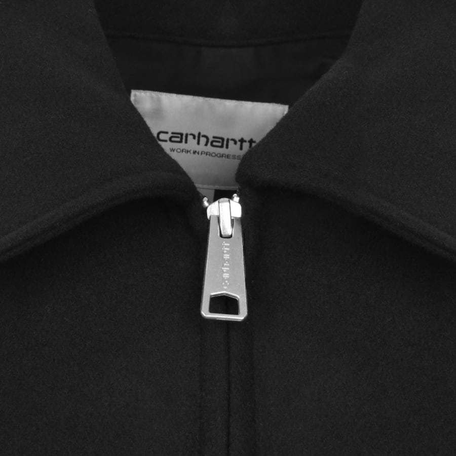 Image number 4 for Carhartt WIP Atoka Wool Blend Overshirt Black
