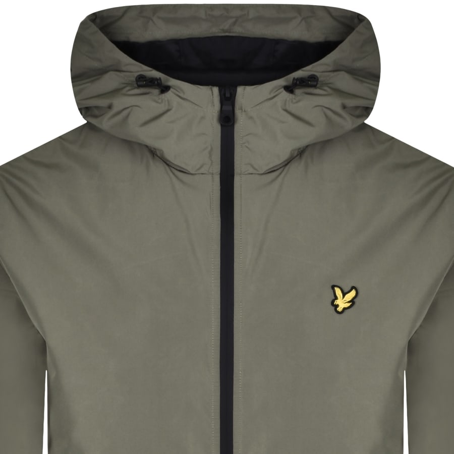 Image number 2 for Lyle And Scott Windbreaker Jacket Khaki