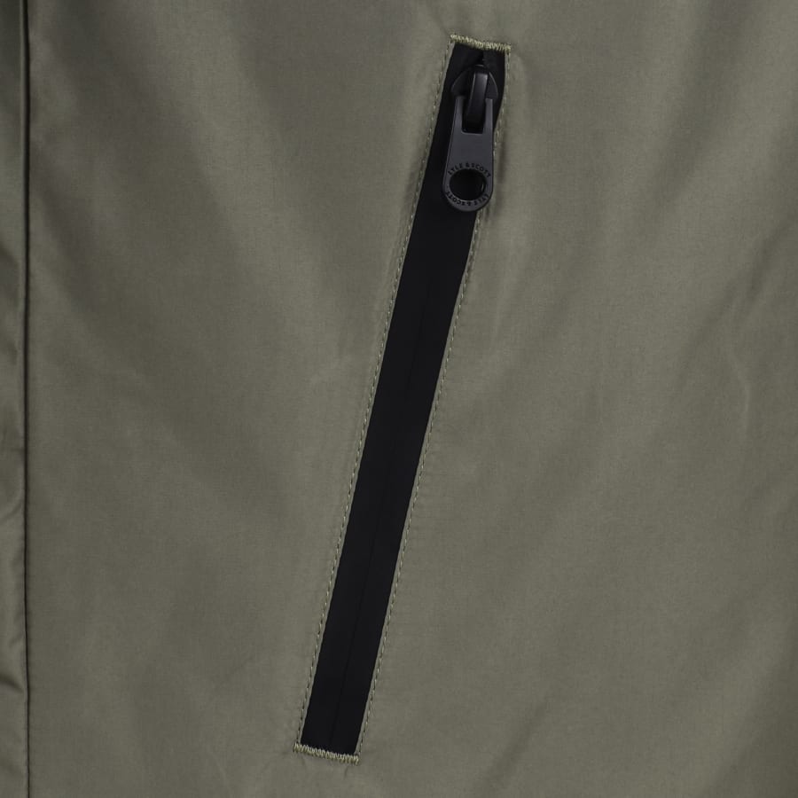 Image number 5 for Lyle And Scott Windbreaker Jacket Khaki
