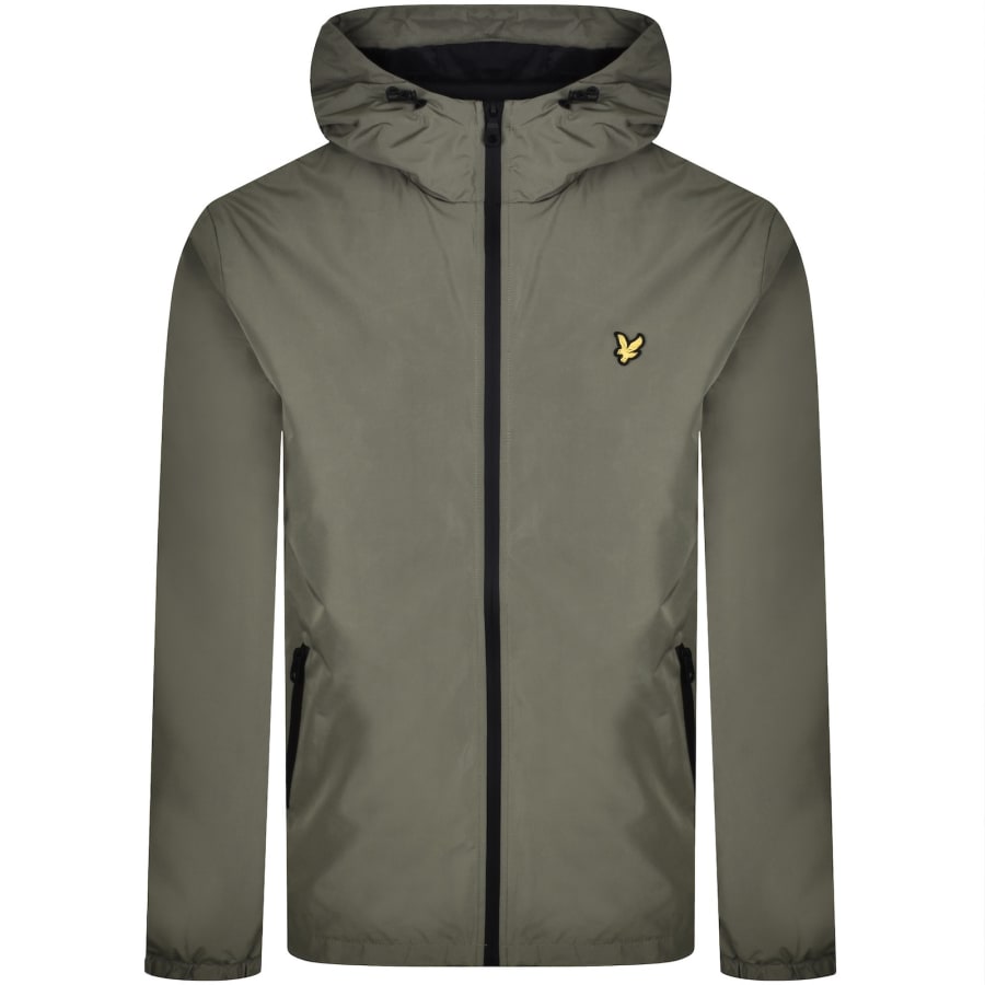 Image number 1 for Lyle And Scott Windbreaker Jacket Khaki
