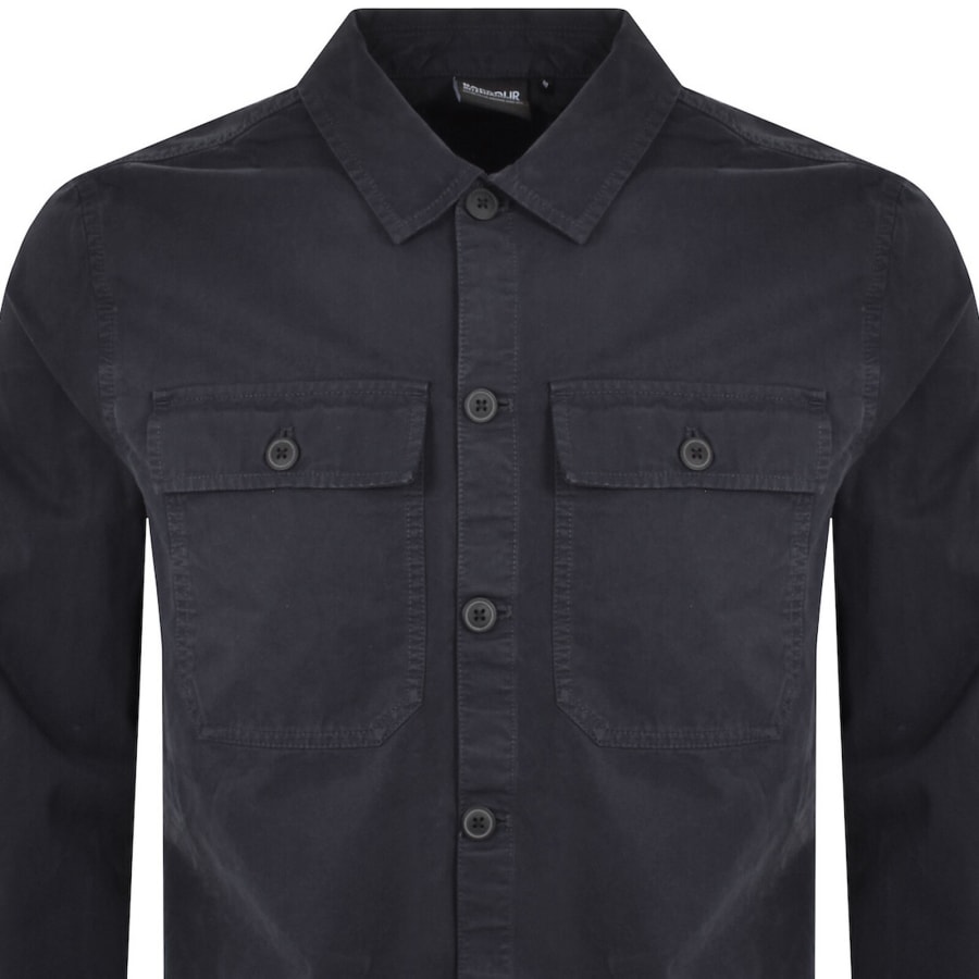 Image number 3 for Barbour International Arlo Overshirt Navy