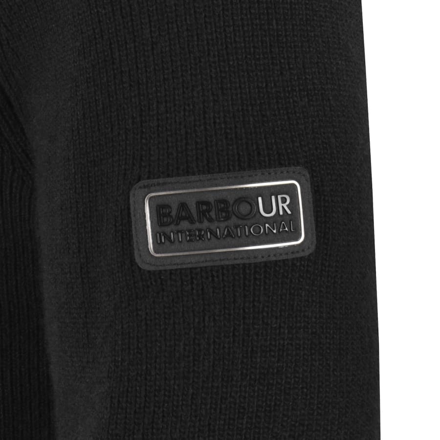 Image number 4 for Barbour International Crawley Jumper Black