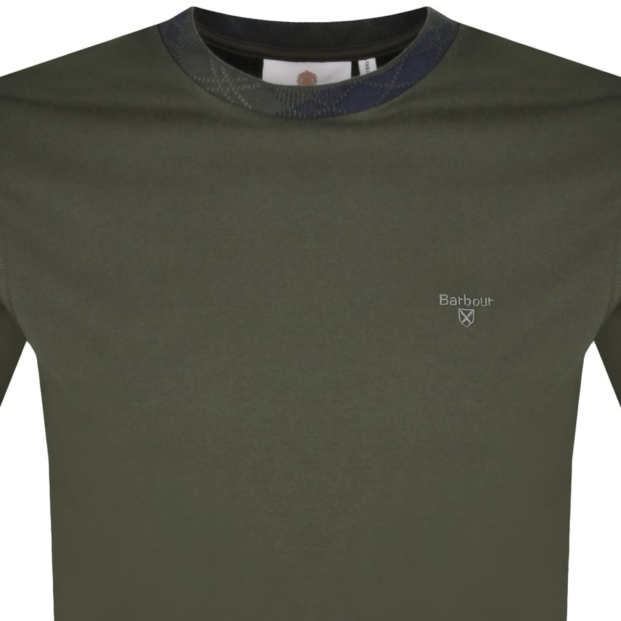 Image number 2 for Barbour Stanford T Shirt Sage Green