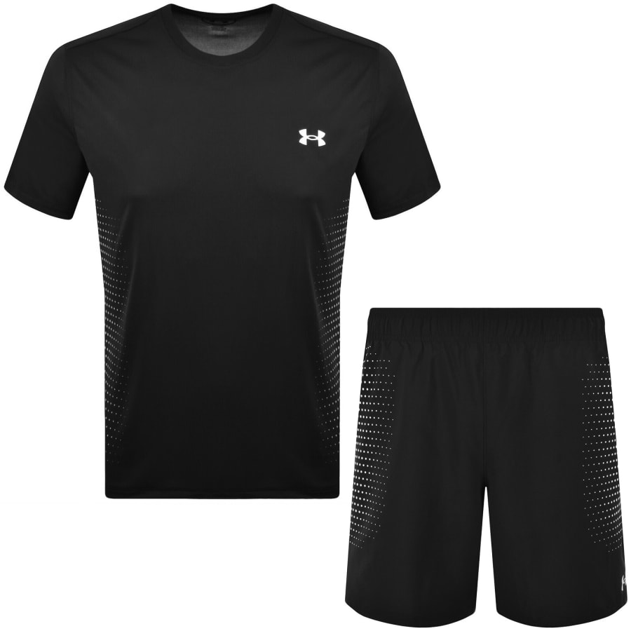 Image number 1 for Under Armour Tech Textured Shorts Set Black